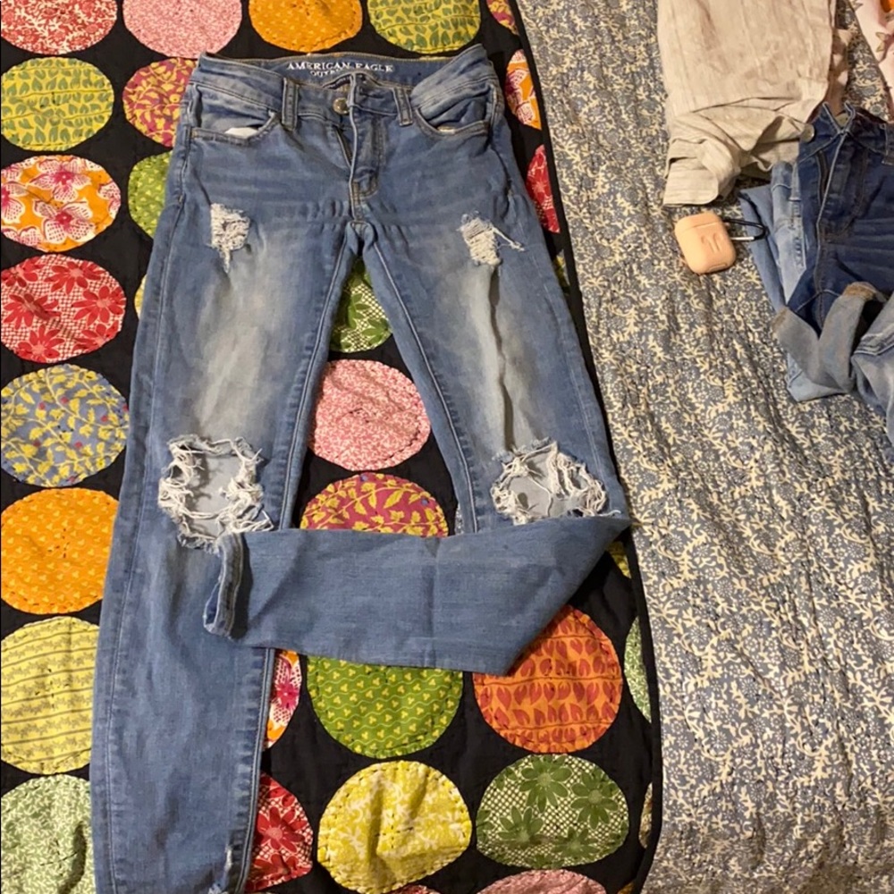American eagle skinny jeans
